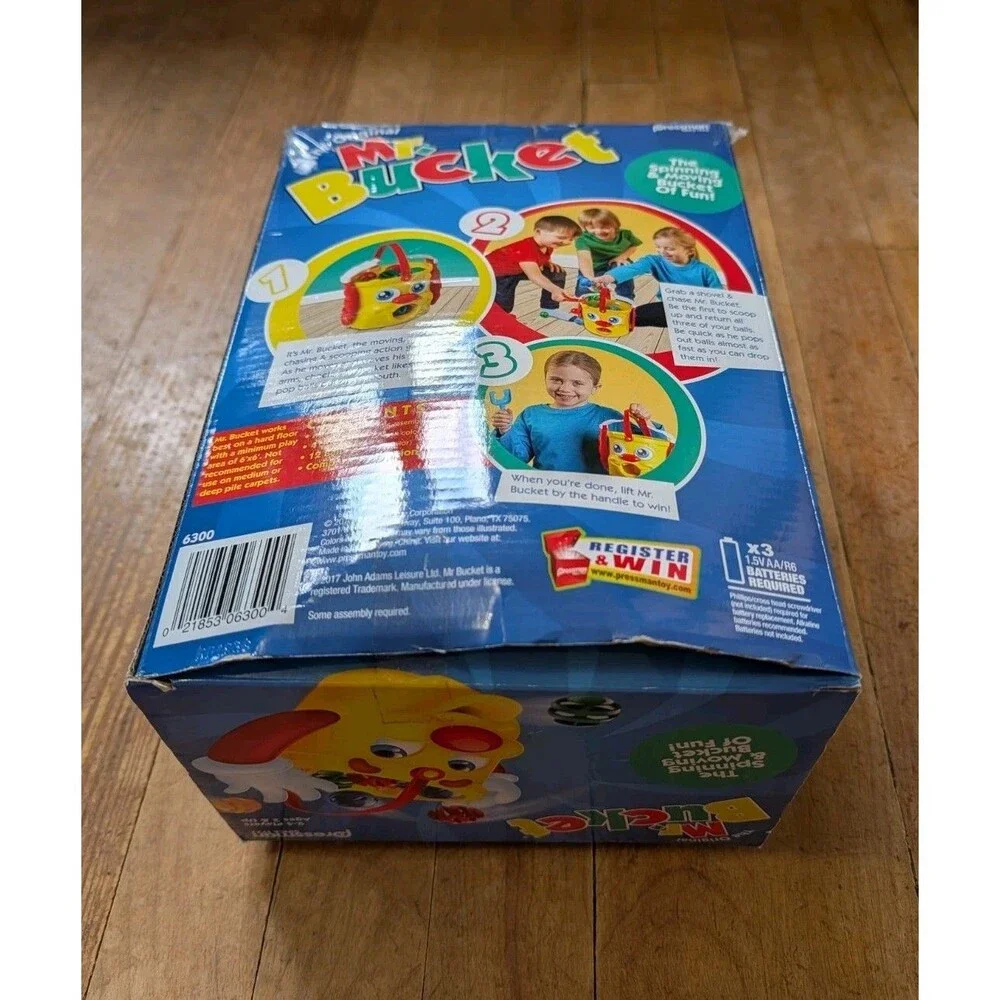 The Original Mr. Bucket Game 2017 Pressman Children's Toy *FOR PARTS*